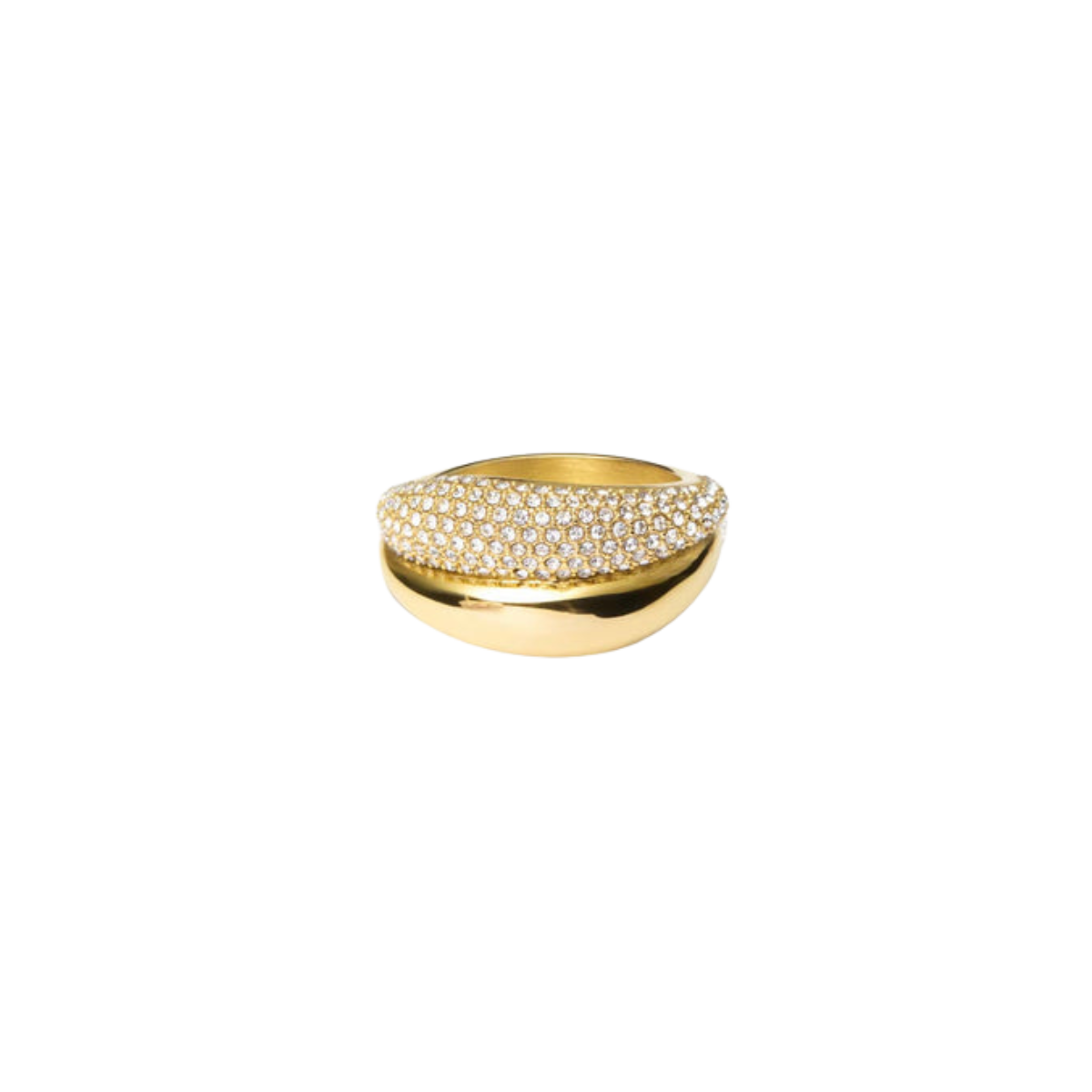 Pavé Daring Gold Ring - gold