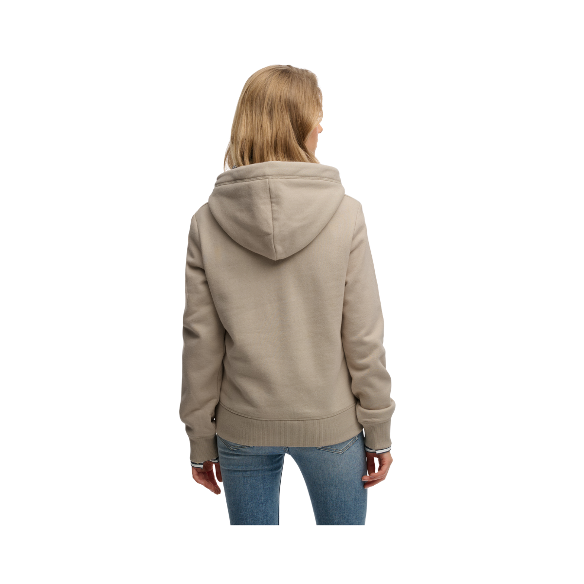 Essential Logo Emb Hood Hb - Feather Grey