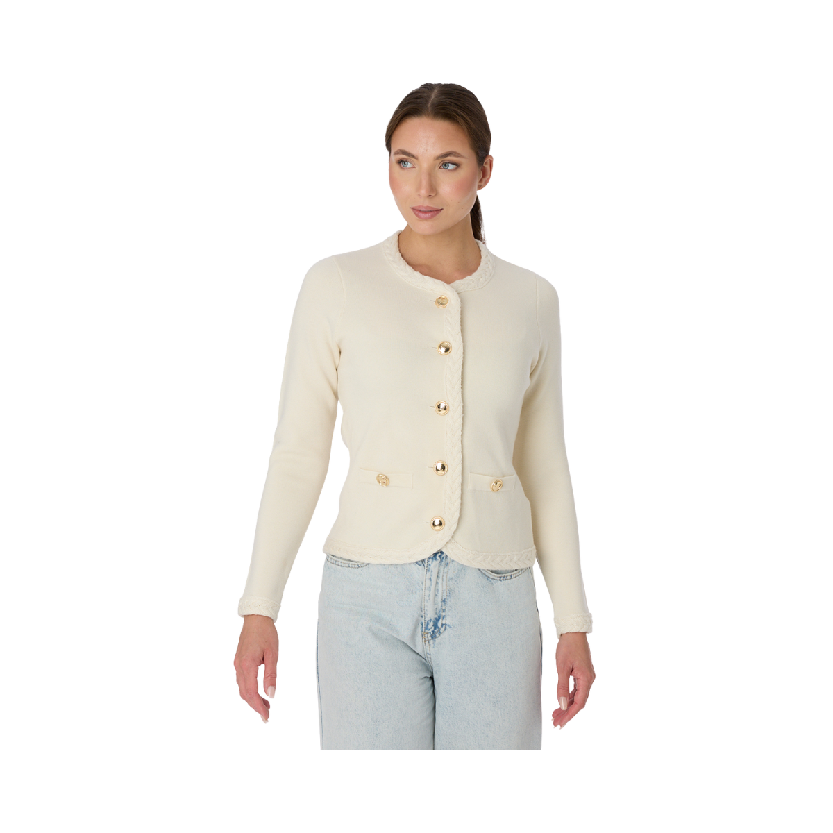 Reese Cardigan - White