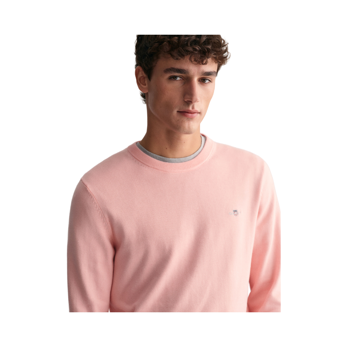 Classic Cotton C-Neck - Bubbelgum Pink