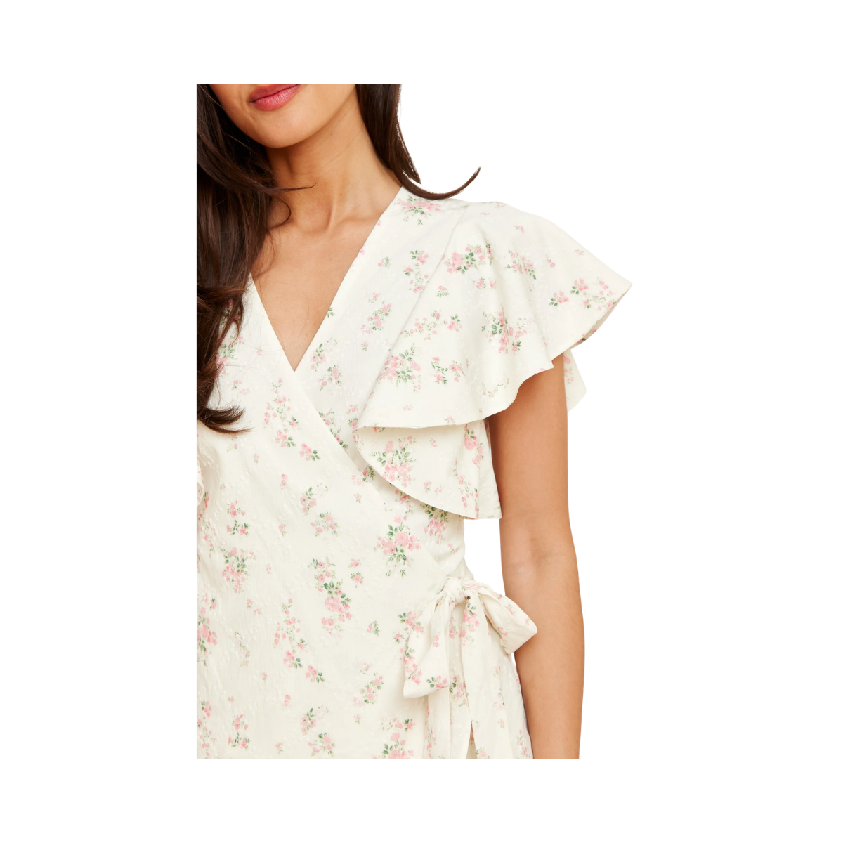 Shauni Dress - Pink Flowers