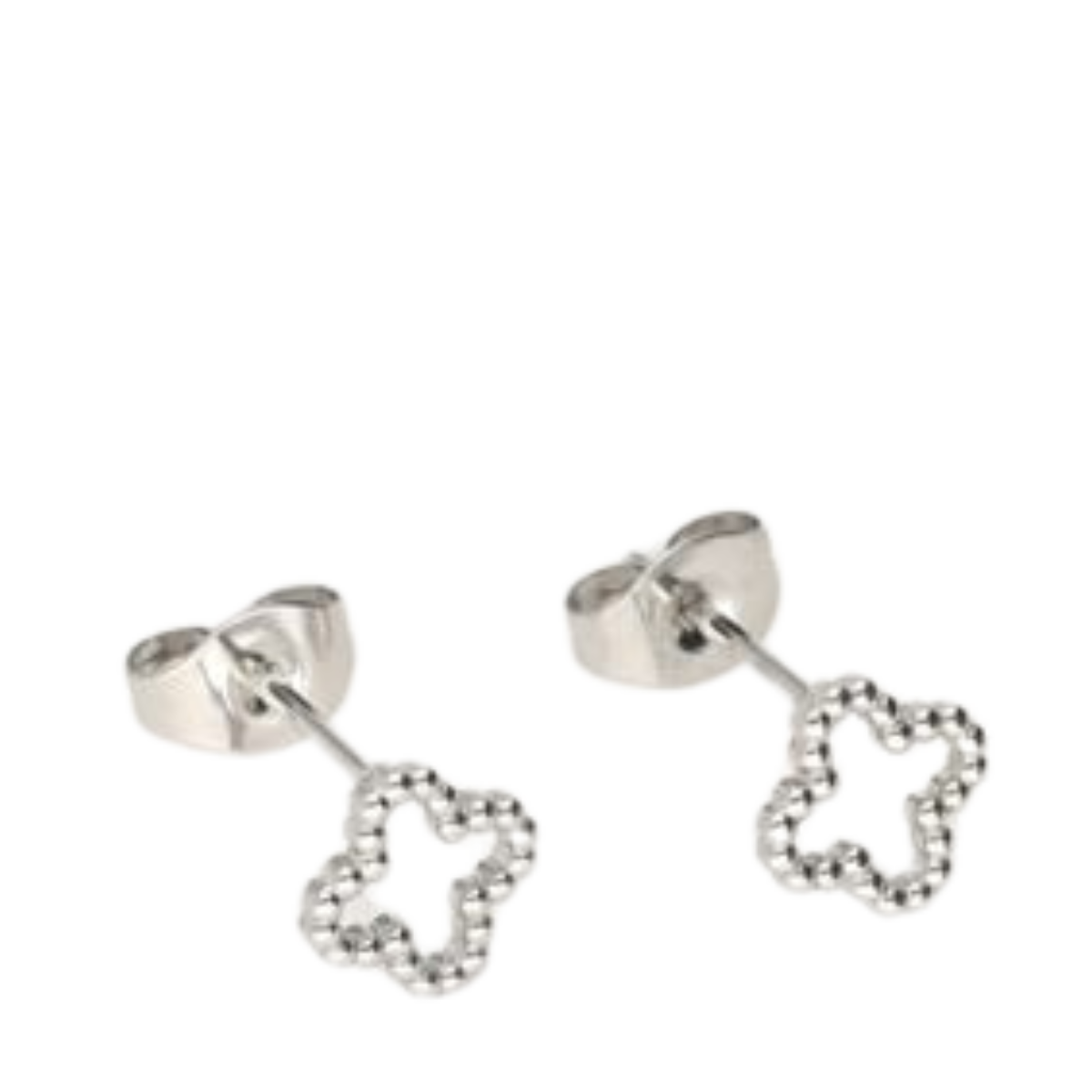 Stud clover - 1500 Silver