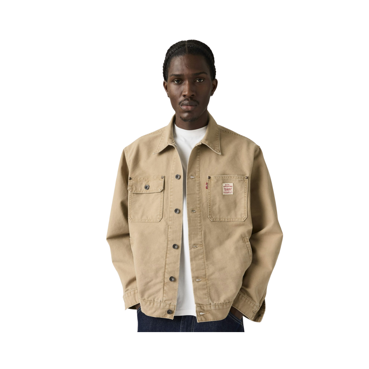 Sunrise Trucker Jacket - Tiger'S Eye Beige