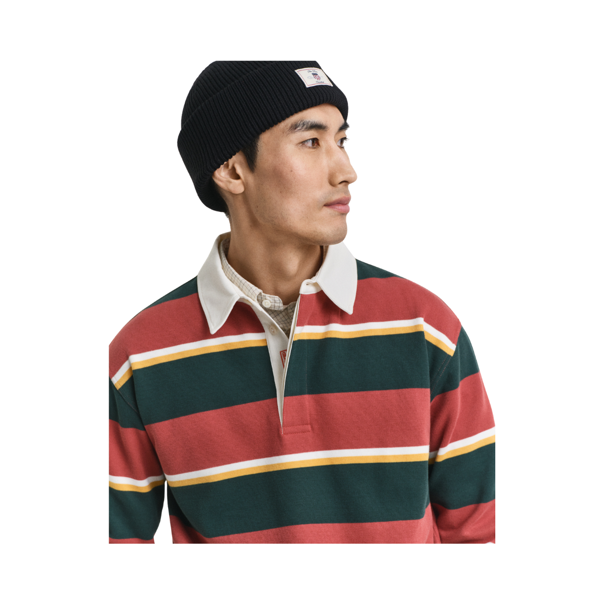 Striped Heavy Rugger - Modern Rust