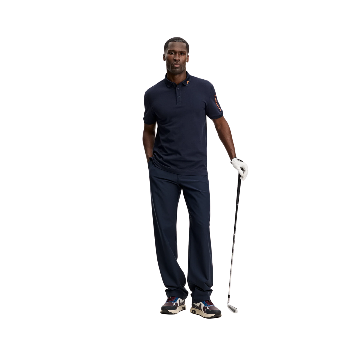 Tour Tech Pique Polo - JL Navy