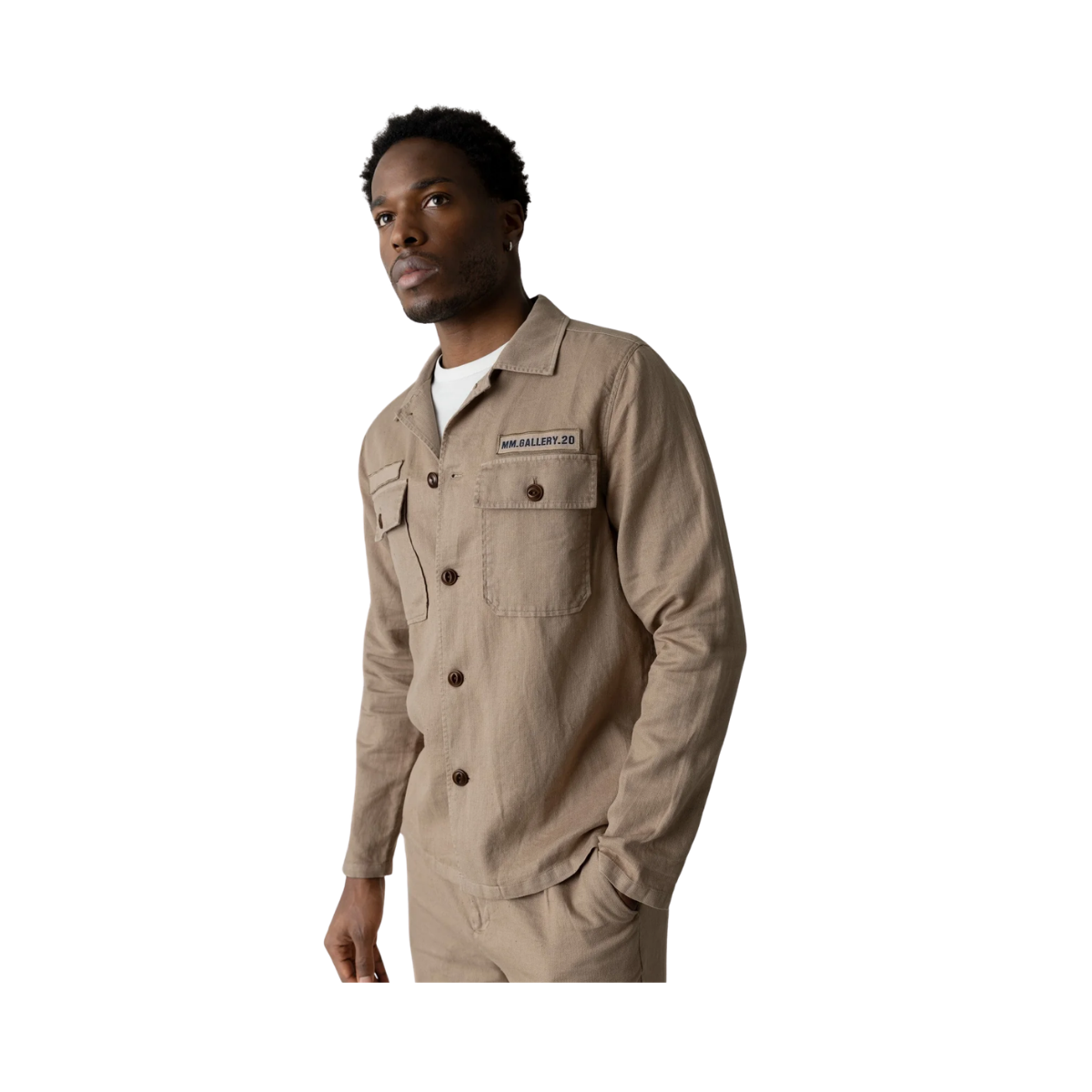 MMGMarcello Porro Uniform Overshirt - Incense