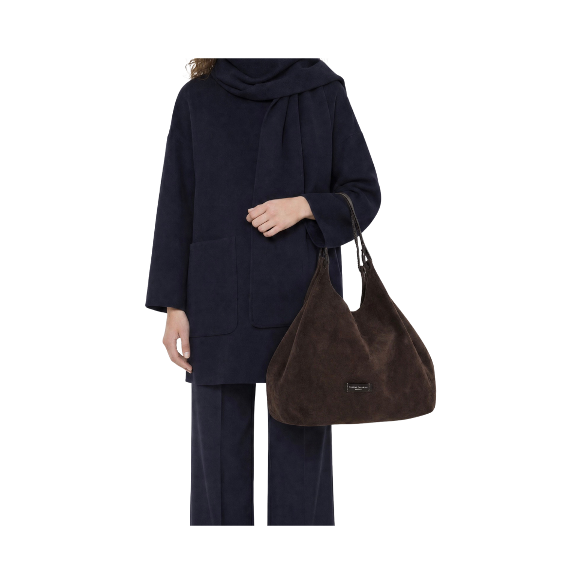 Dua Suede Bag - Moka