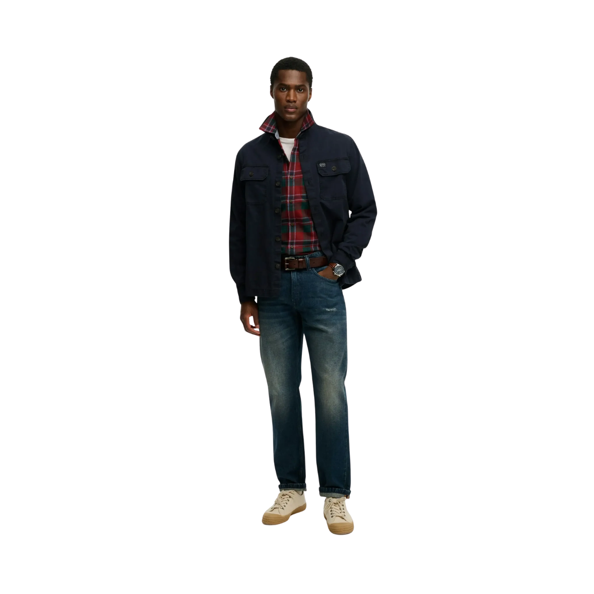2 Pocket Overshirt - Eclipse Navy