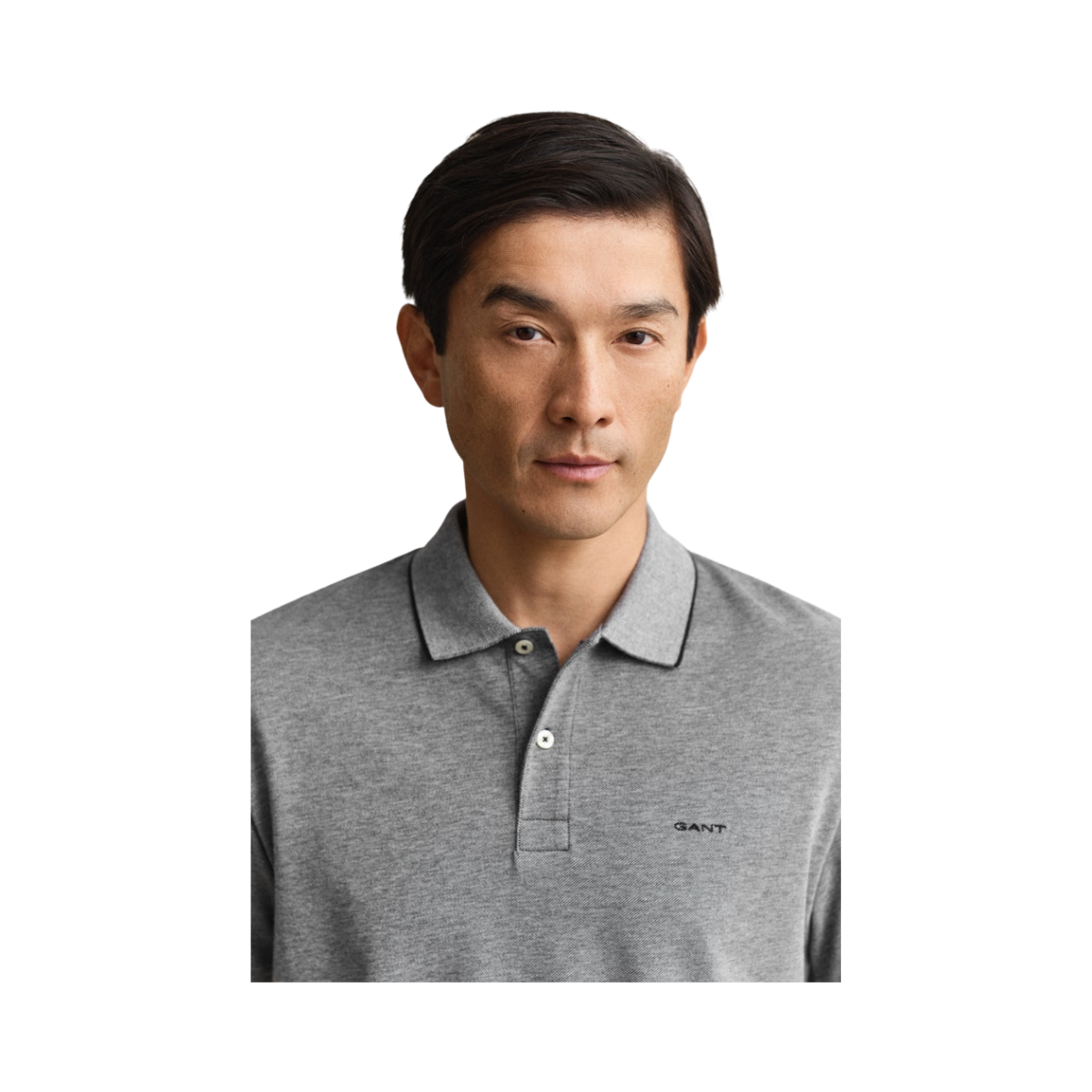 2 Tone SS Polo - 433 Evening Blue