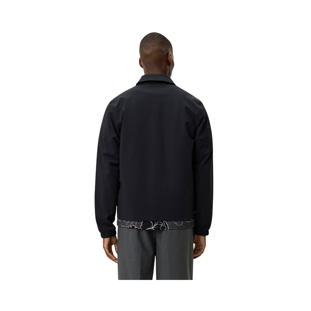 Idris Coach Jacket - Black