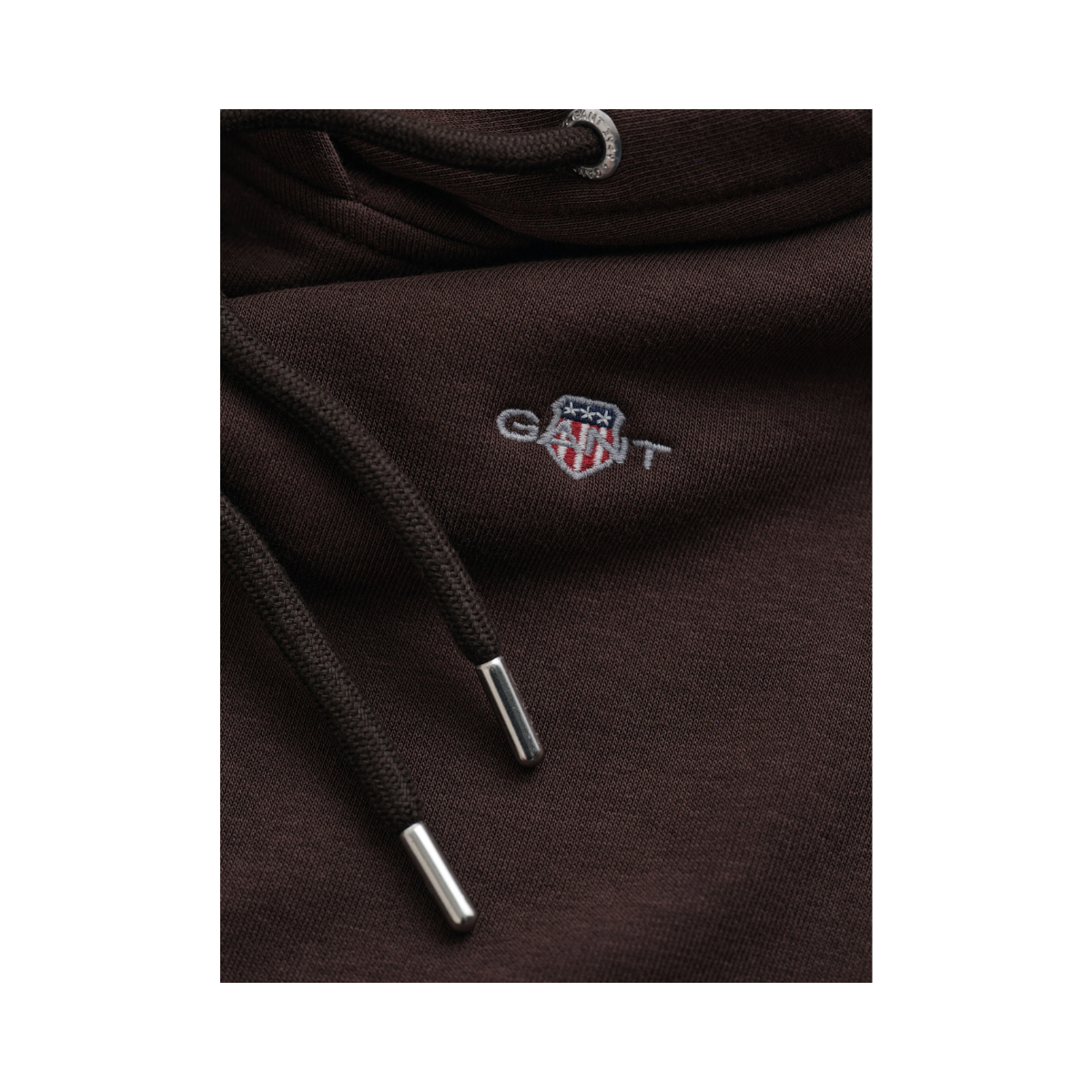 Shield Hoodie - Deep Brown