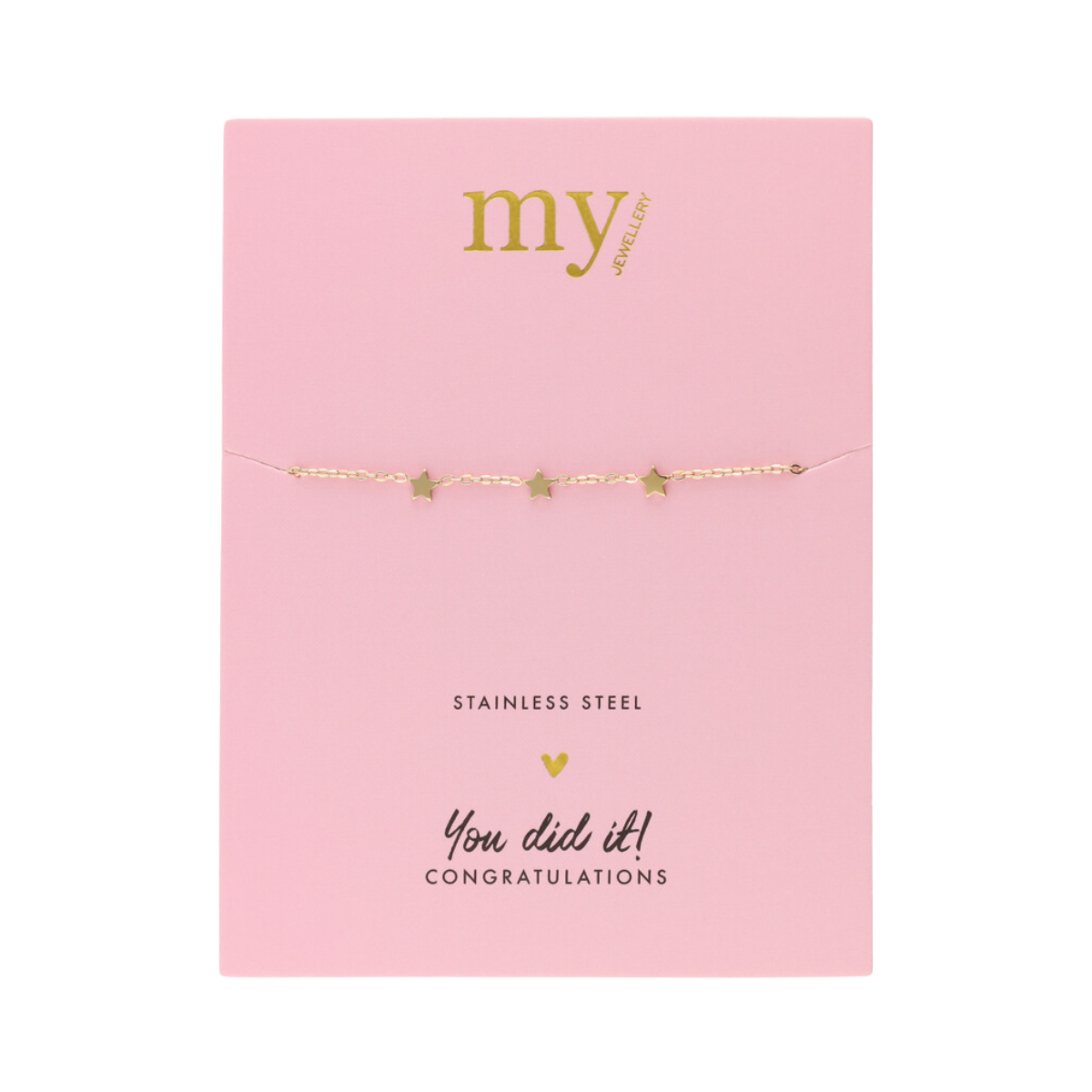 Bracelet Three Stars - Gold