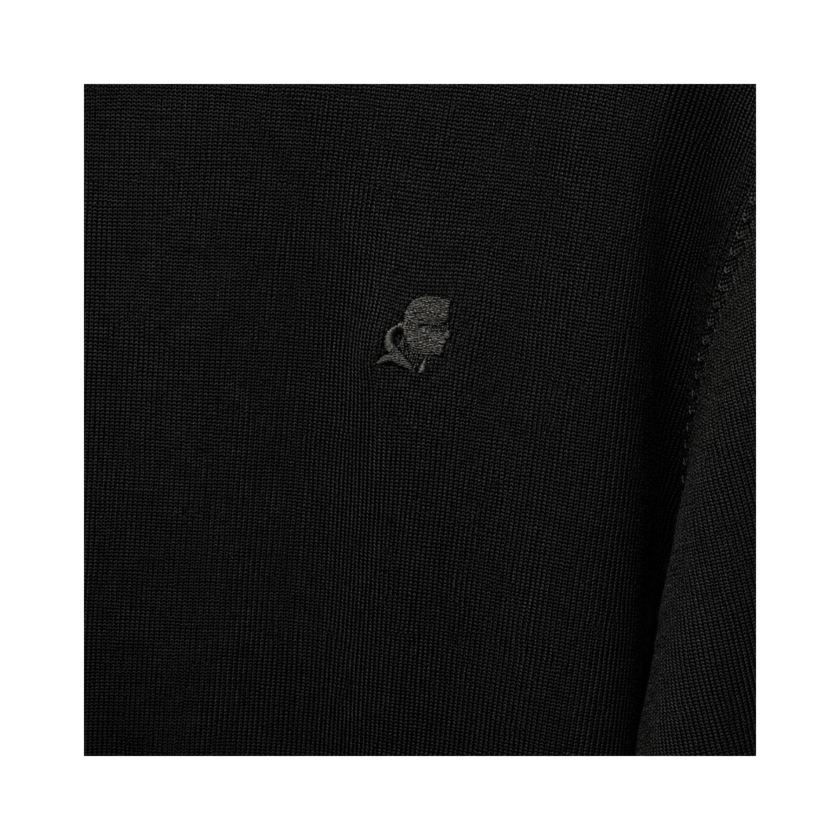 KNIT ROLLNECK - Black