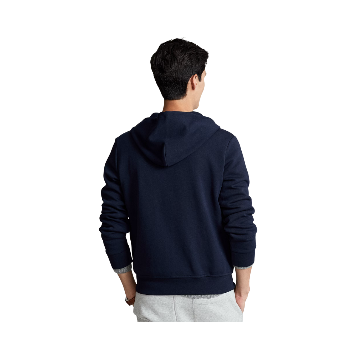 Double Knit Full-Zip Hoodie - Aviator Navy
