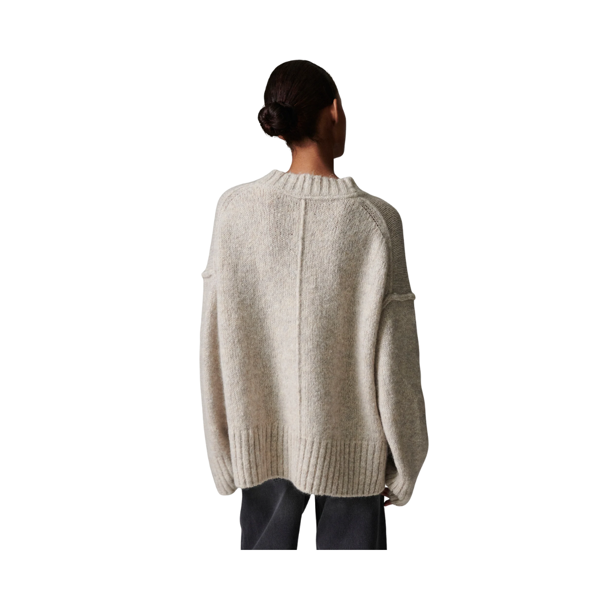 Josie - Soft Mohair - Light Grey Melange