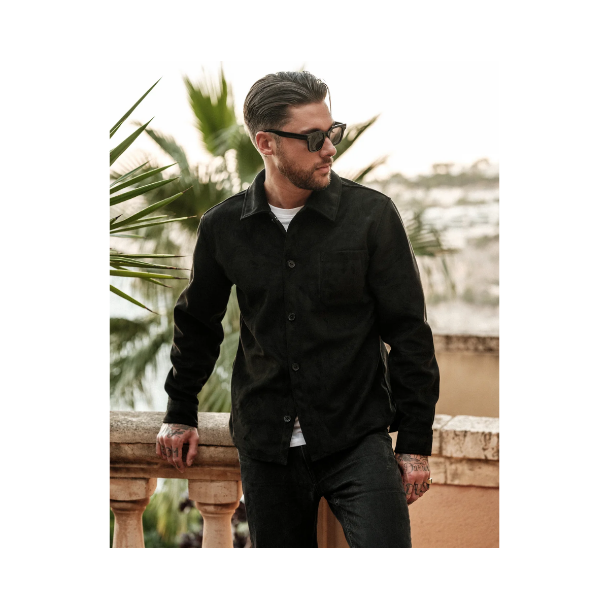 Alfred Vegan Suede - 102 Black