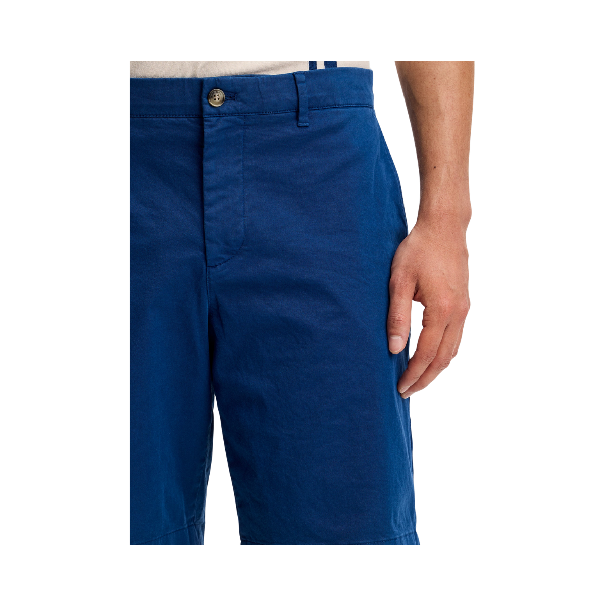 Shane Cotton Stretch Shorts - Estate Blue