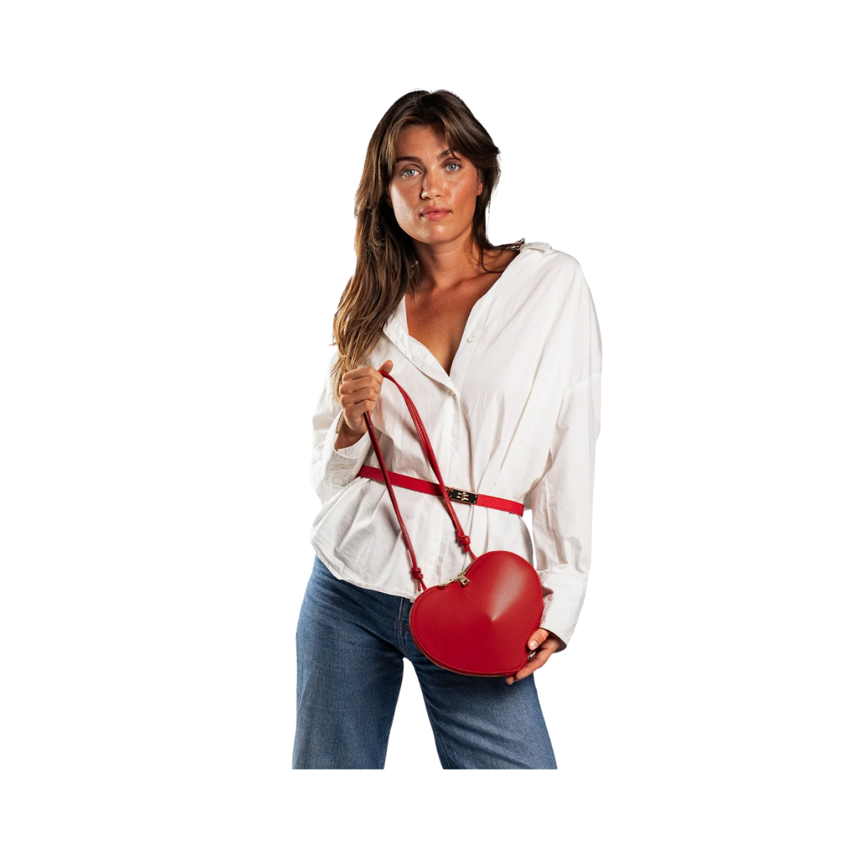 Heart bag - Red