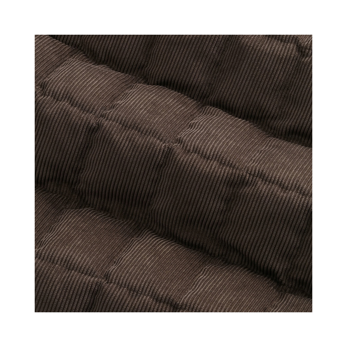 Tech Cord Vest - Chocolate