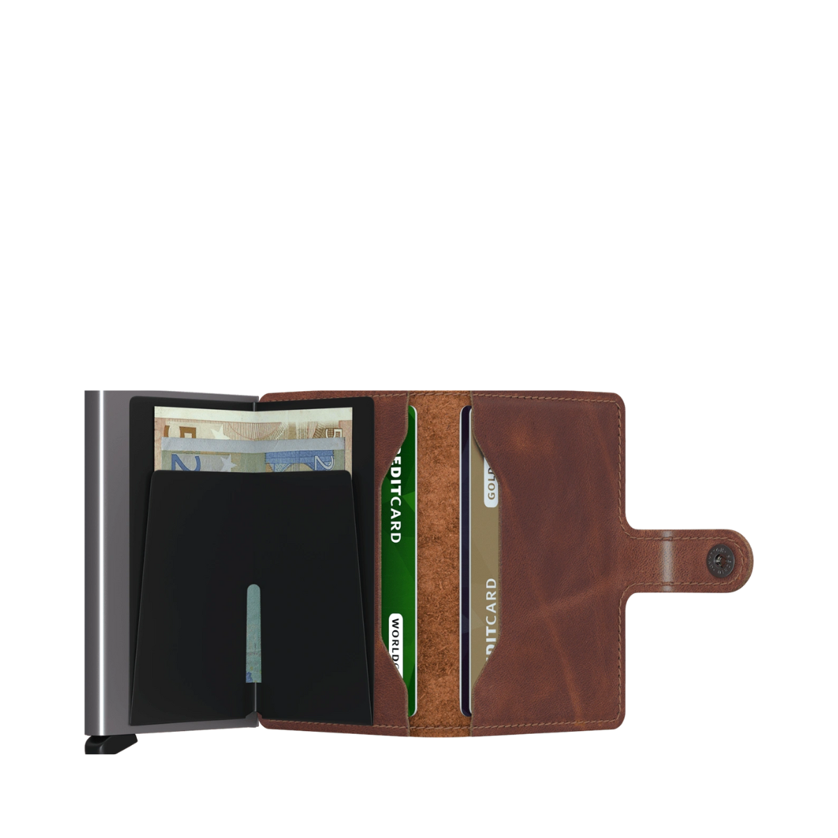 Vintage Miniwallet - Brown