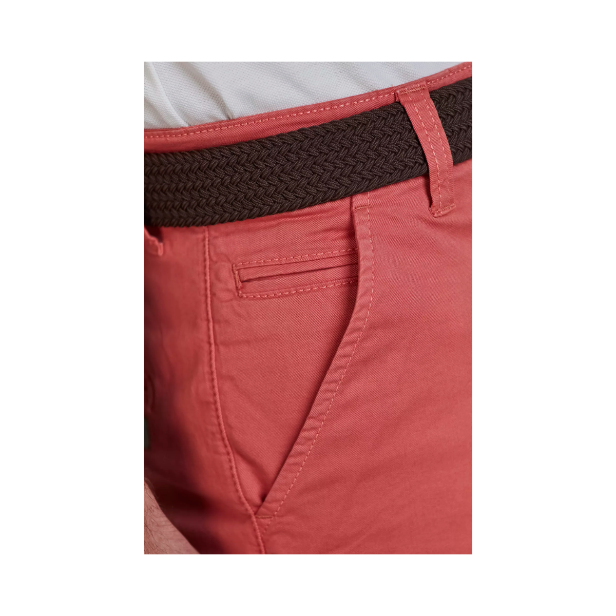 Classic Chino Shorts - Soft Red