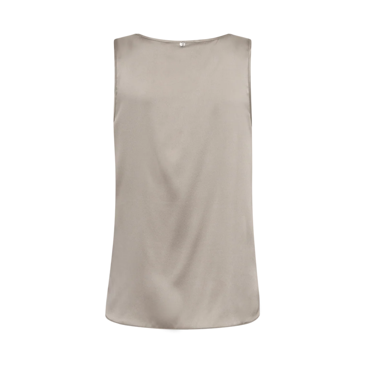 Astrid Silk Tank Top - Mourning Dove