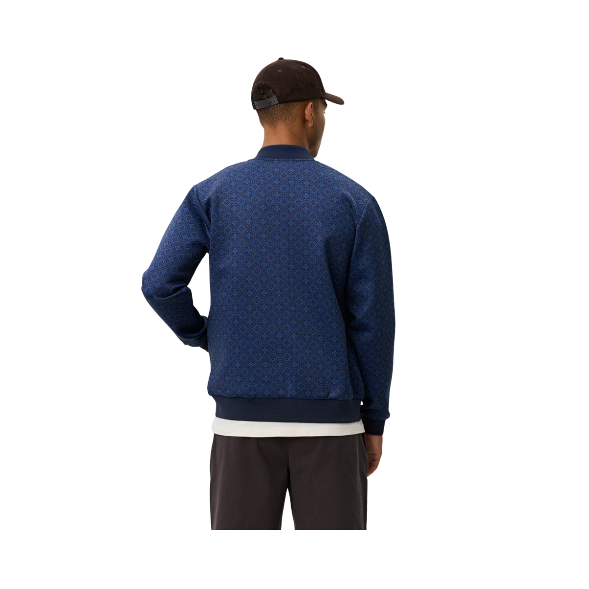 Ballier Crew Jacket - Dark Denim Blue