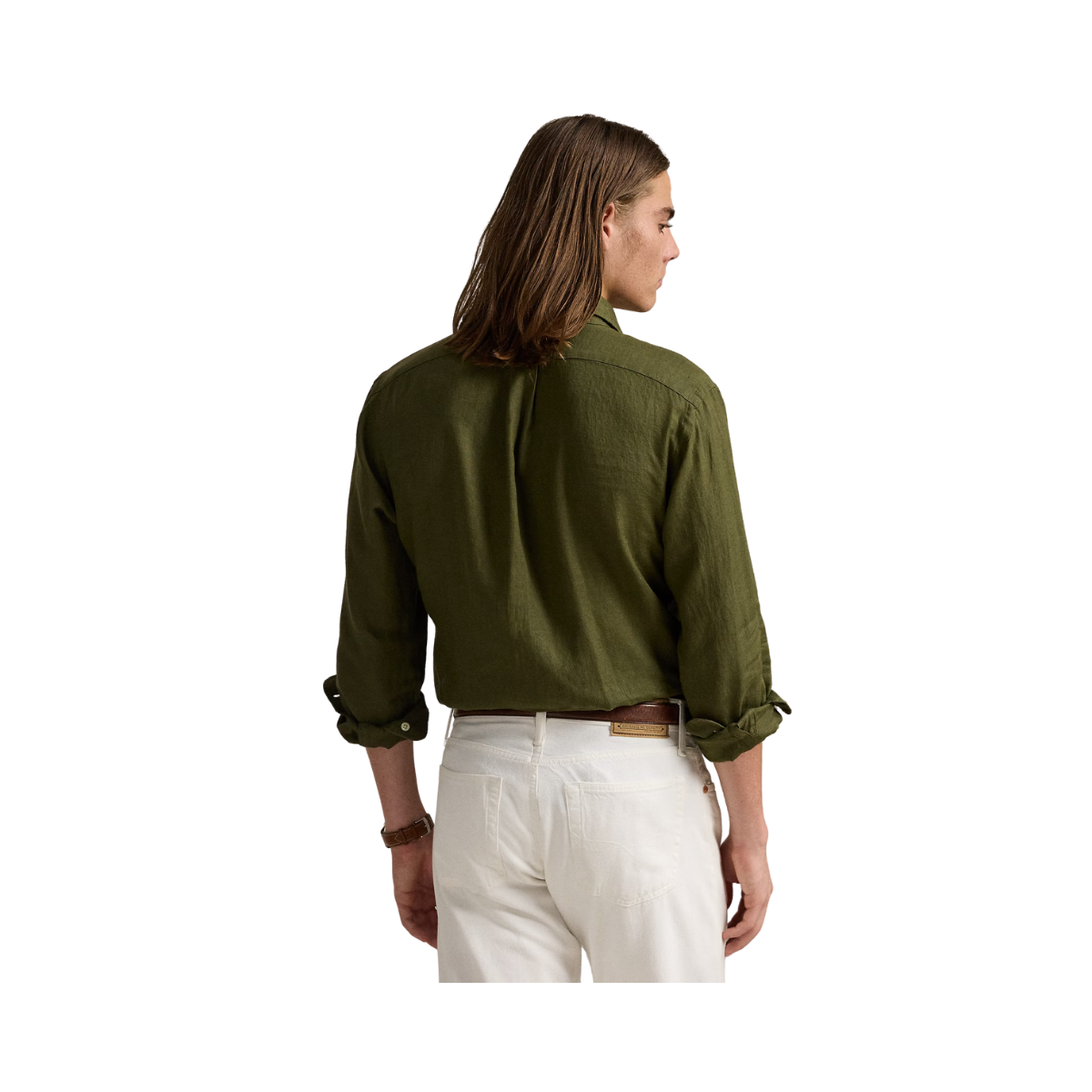 Long Sleeve Sport Shirt - New Olive
