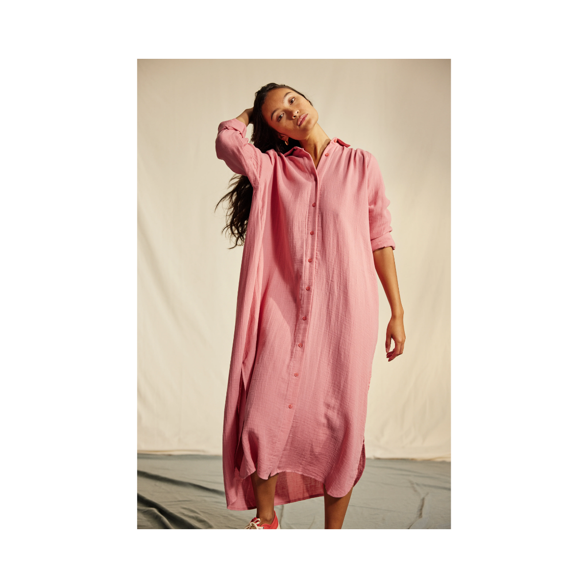Berry Dress Adjusted - Dusty Pink