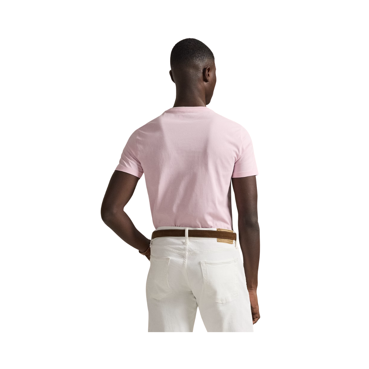 Classic Fit Crewneck T-Shirt - Garden Pink