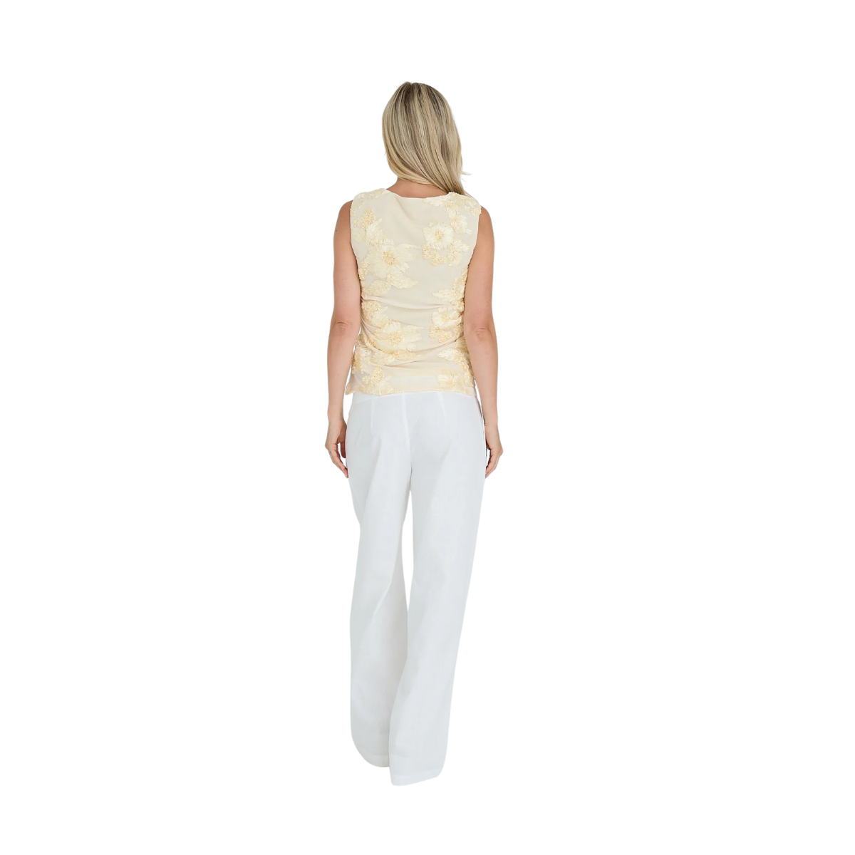 Romy Top - Pale Yellow
