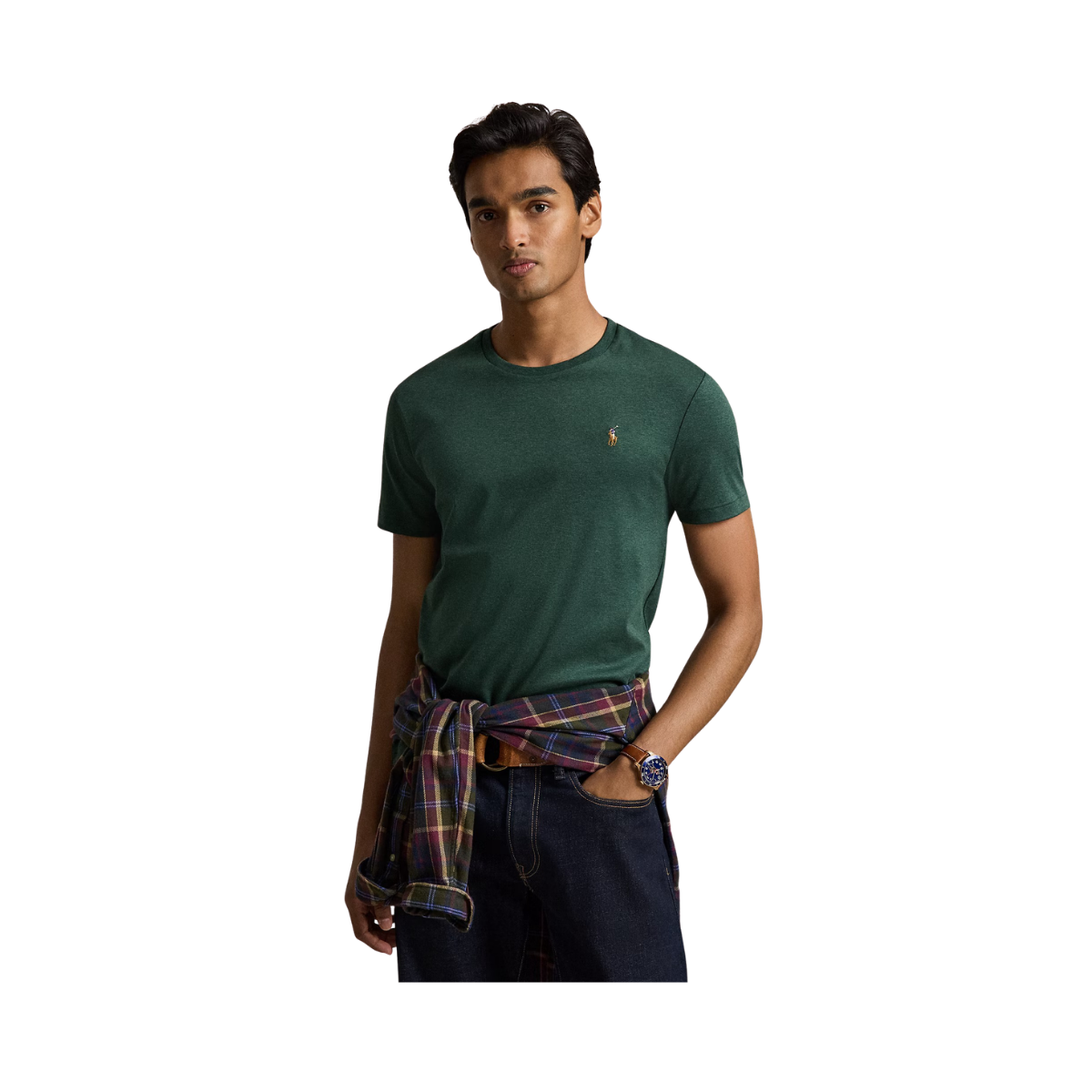 Custom Slim Fit Soft Cotton T-Shirt - Scotch Pine