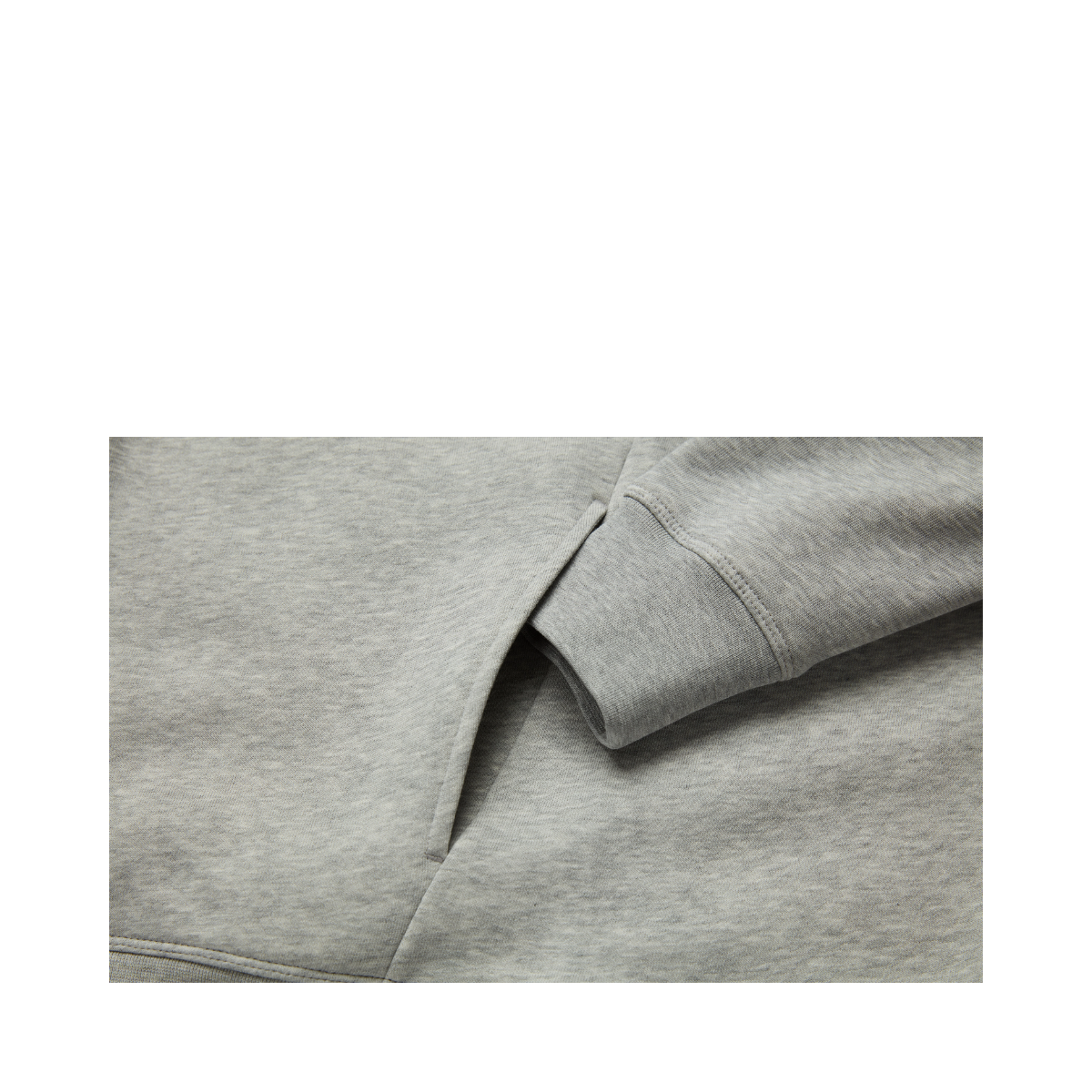 Bowman Zip Hood - Grey Mel