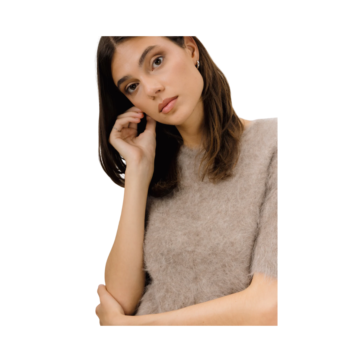 Abby Top - Dark Sand