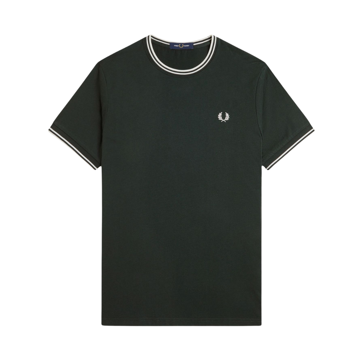 Twin Tipped T-Shirt - Night Green/Snow White