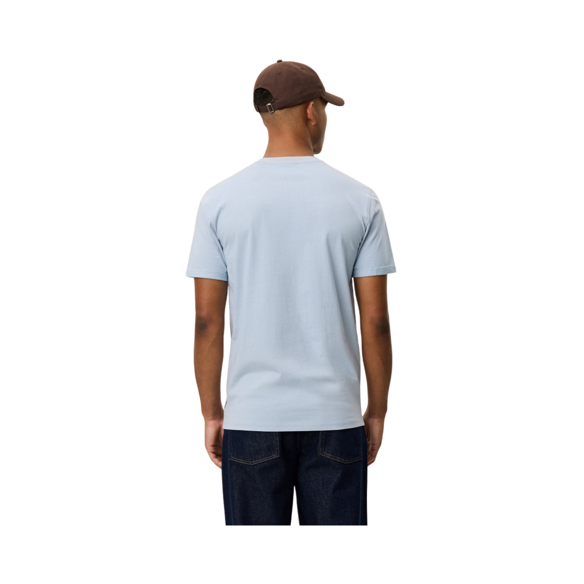 Norregaard Contrast T-Shirt - 435 Blue Fog