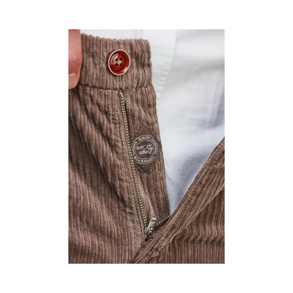 Classic Chino Cord - Toffe Brown