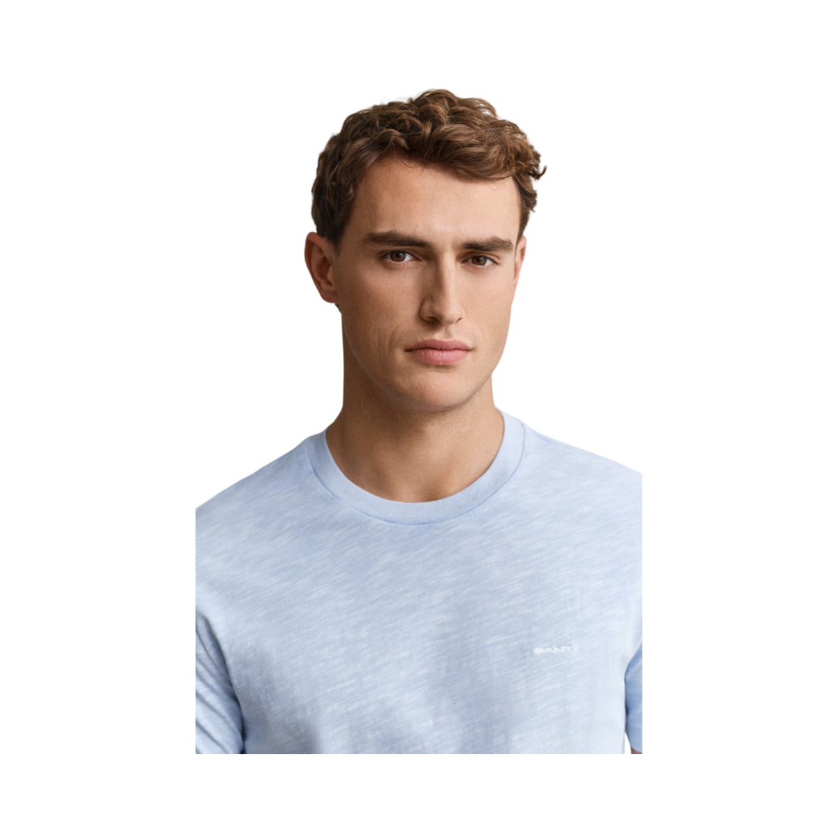 Washed Slub Tshirt - Fresh Blue
