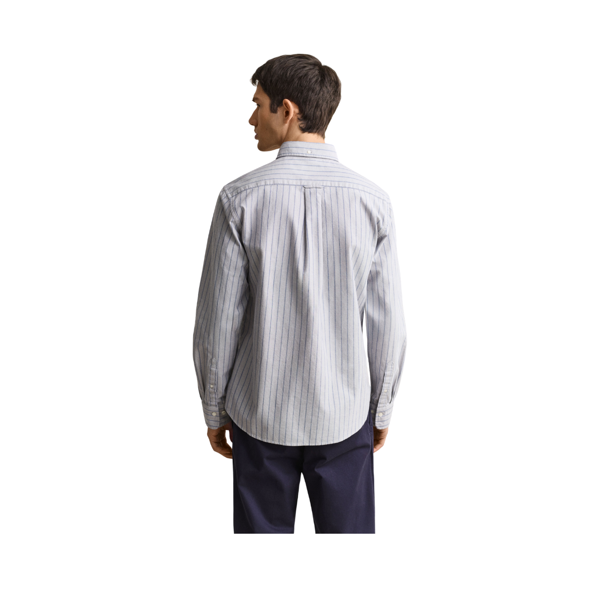 Reg Archive Oxford Stripe Shirt - Concrete Grey