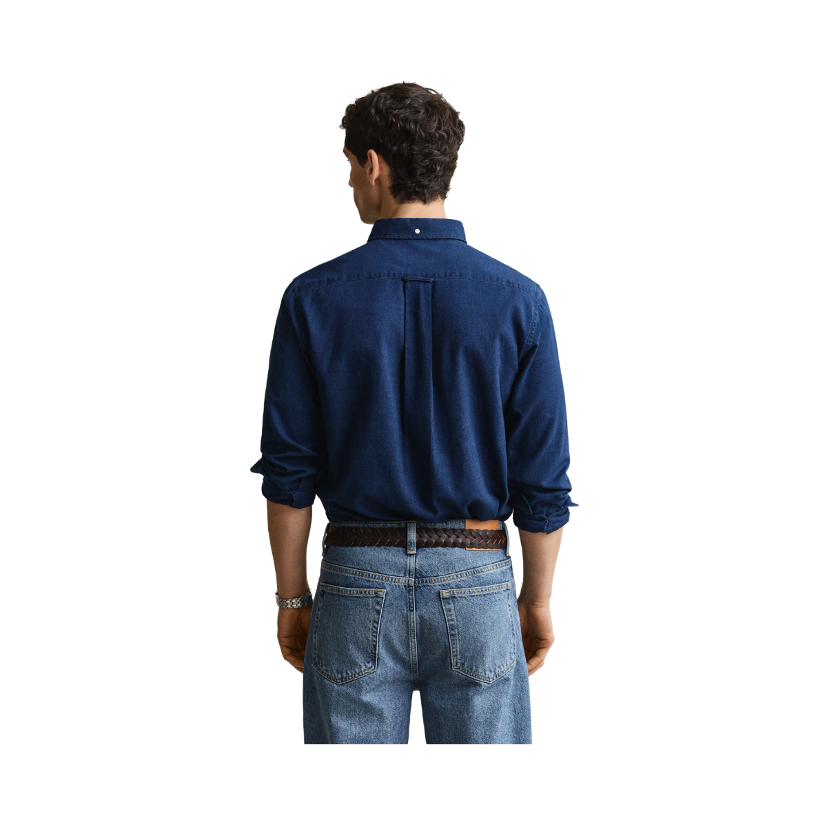 Reg Oxford Indigo Shirt - Dark Indigo