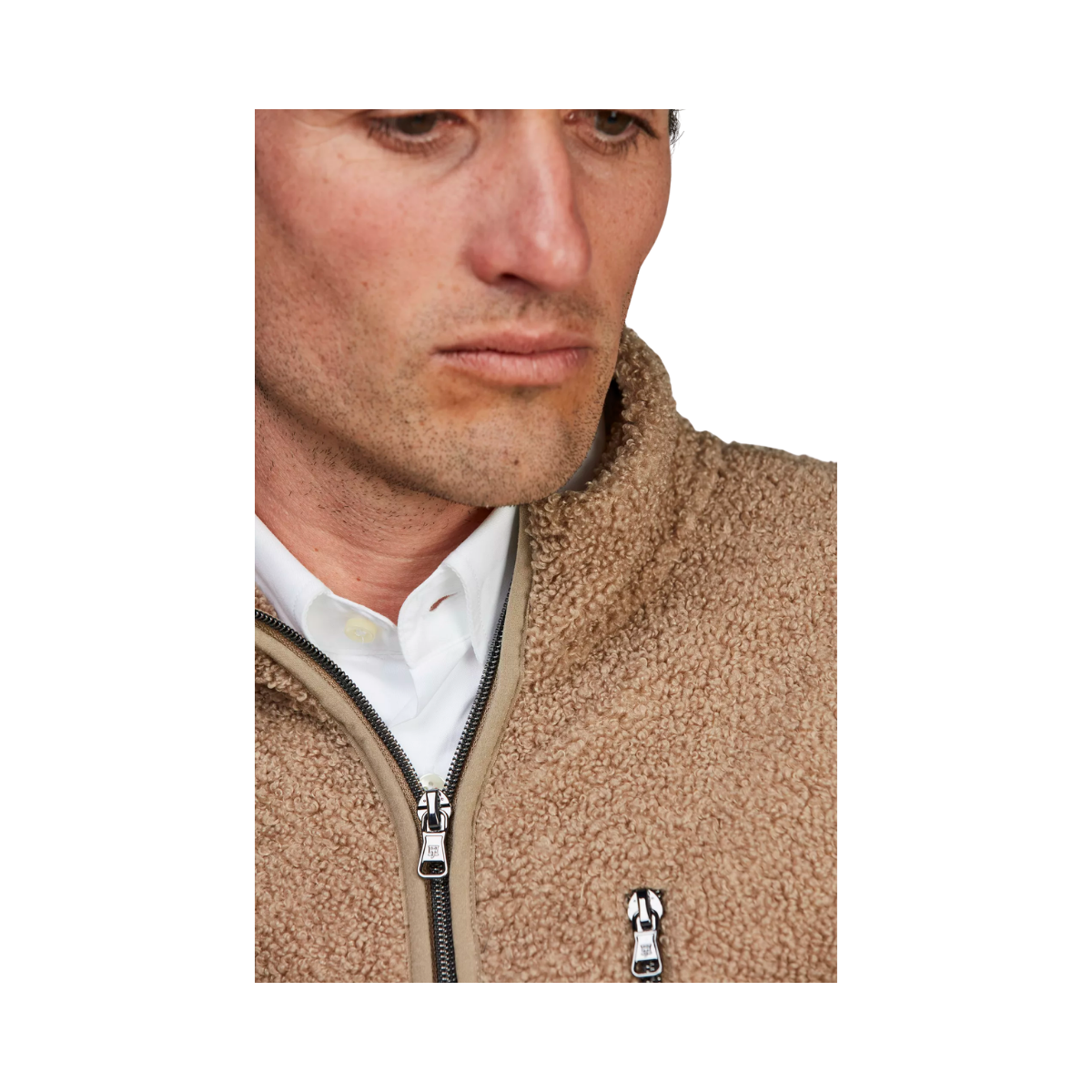 Pile Fleece Jacket - Mole