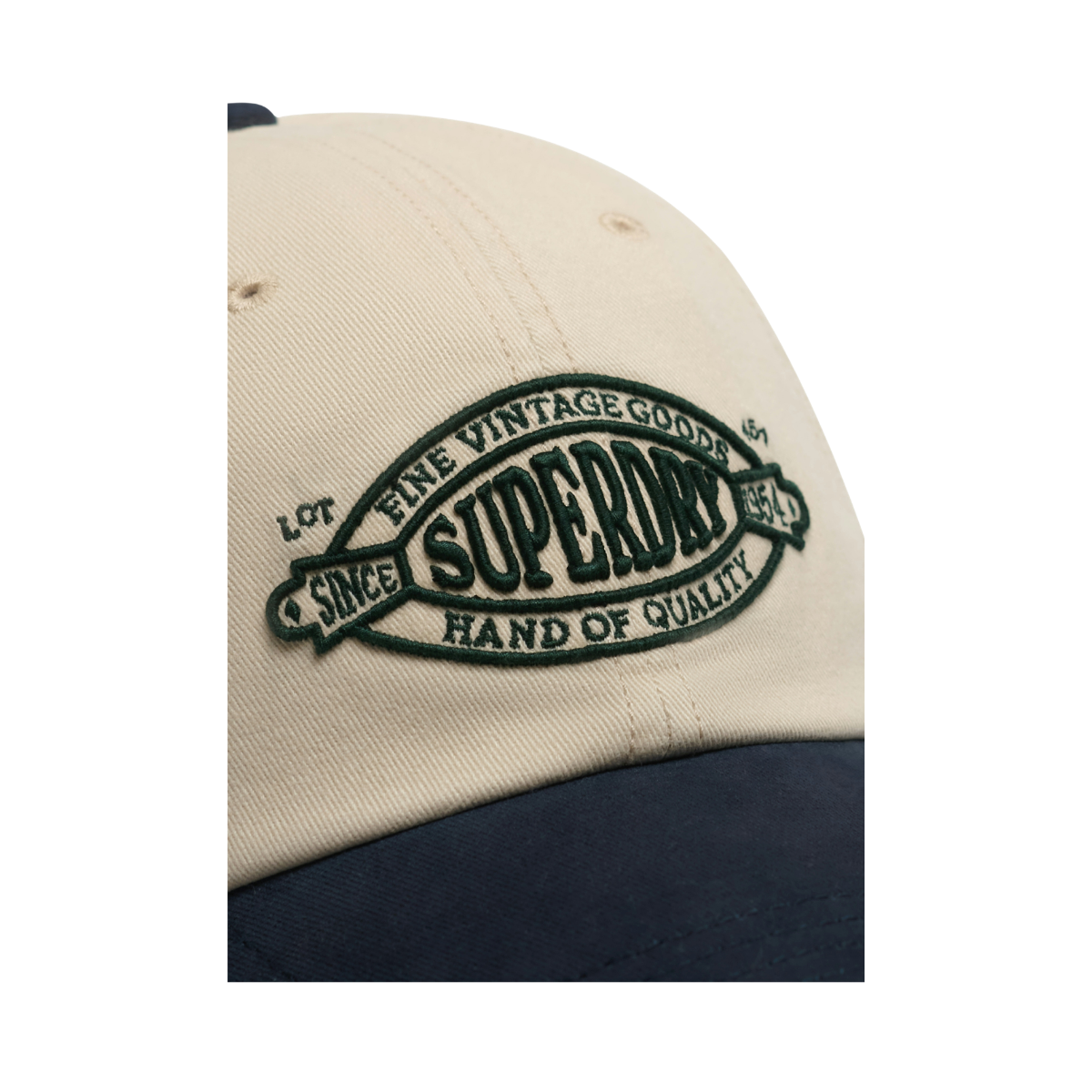 Contrast Peak Baseball Cap - Stone Mason