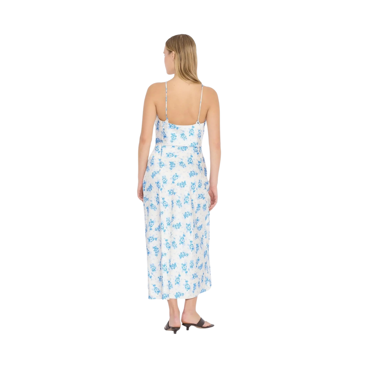 Eila Print Dress - Ecru