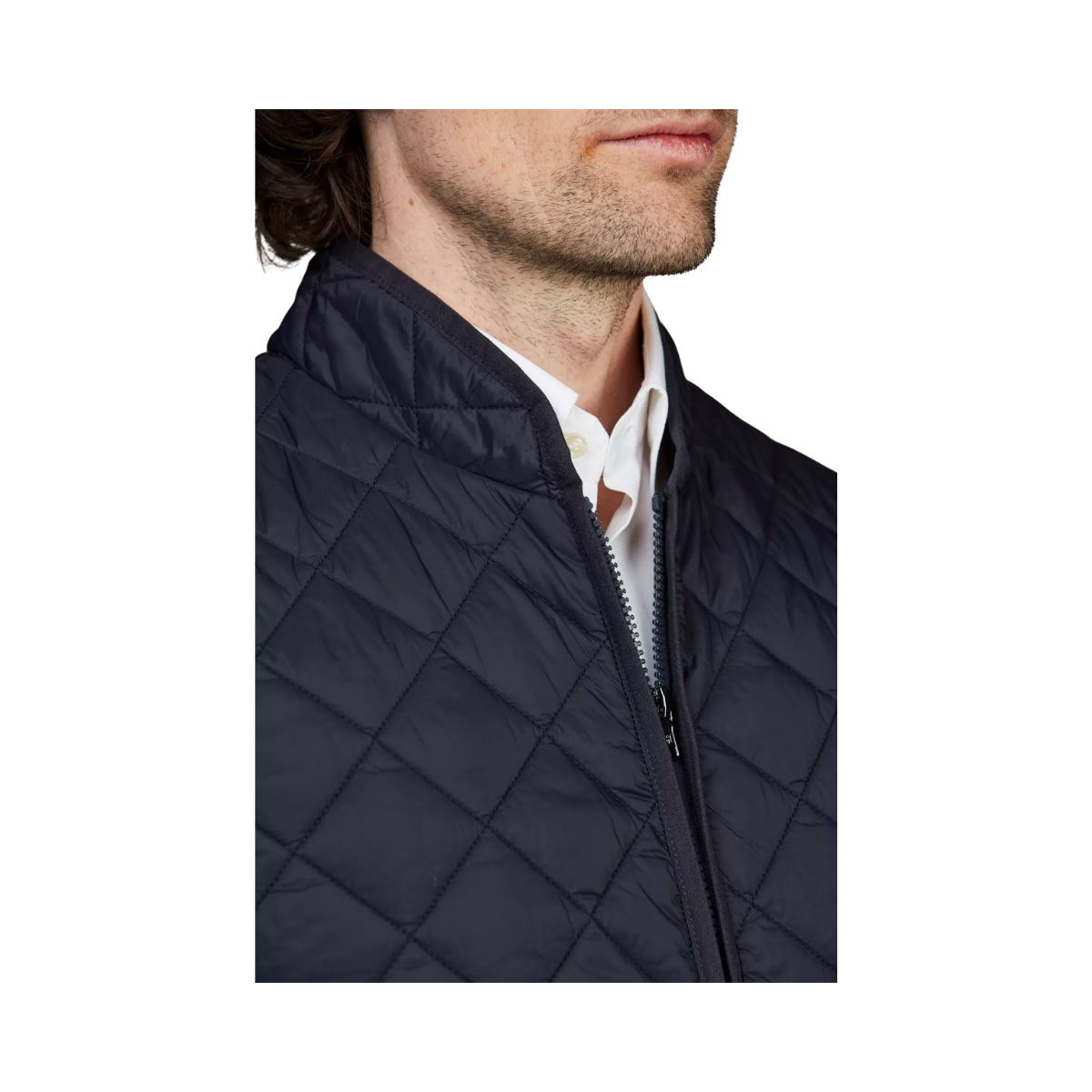 Coredo Quilted Vest - Navy