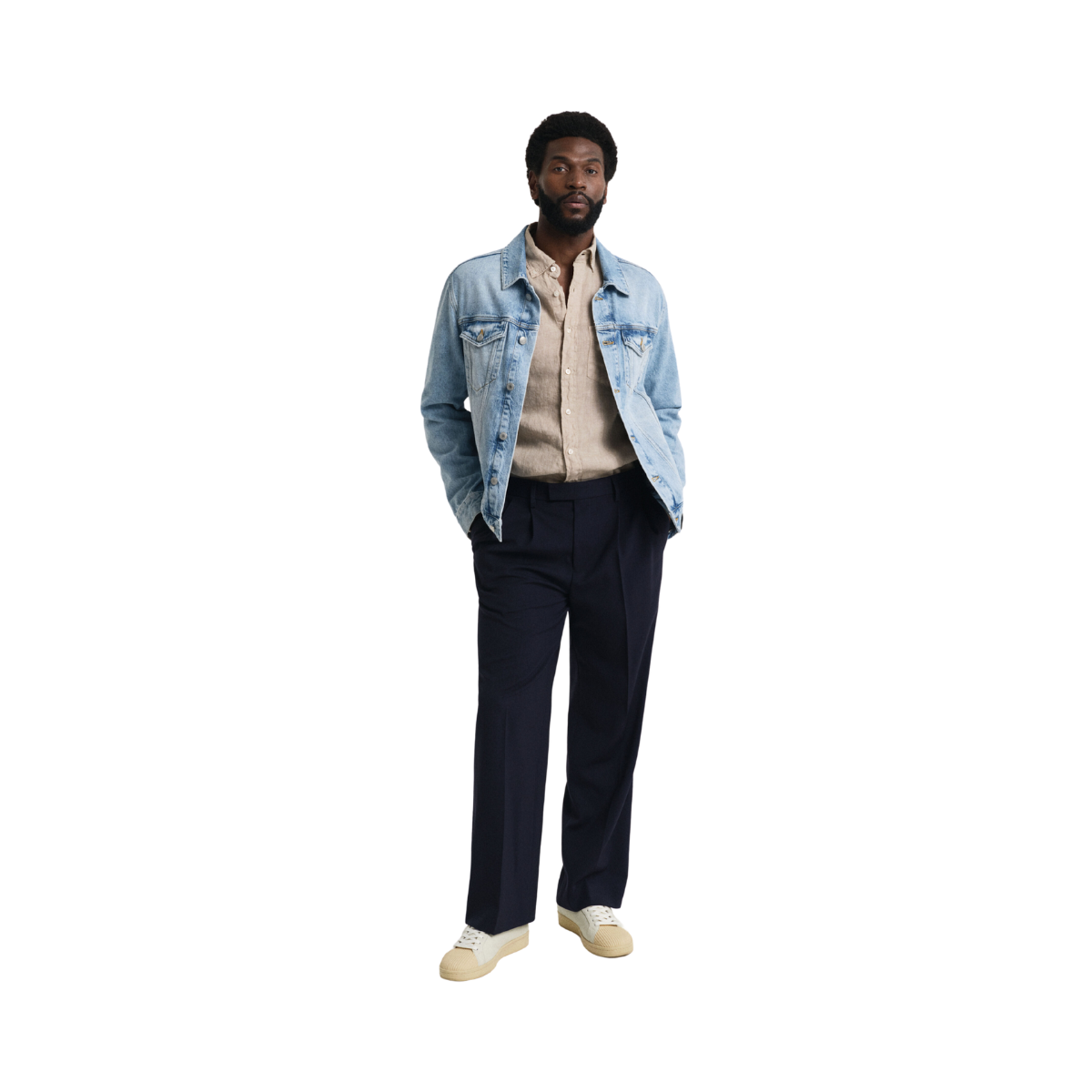 Gmnt Dyed Linen Shirt - Dry Sand