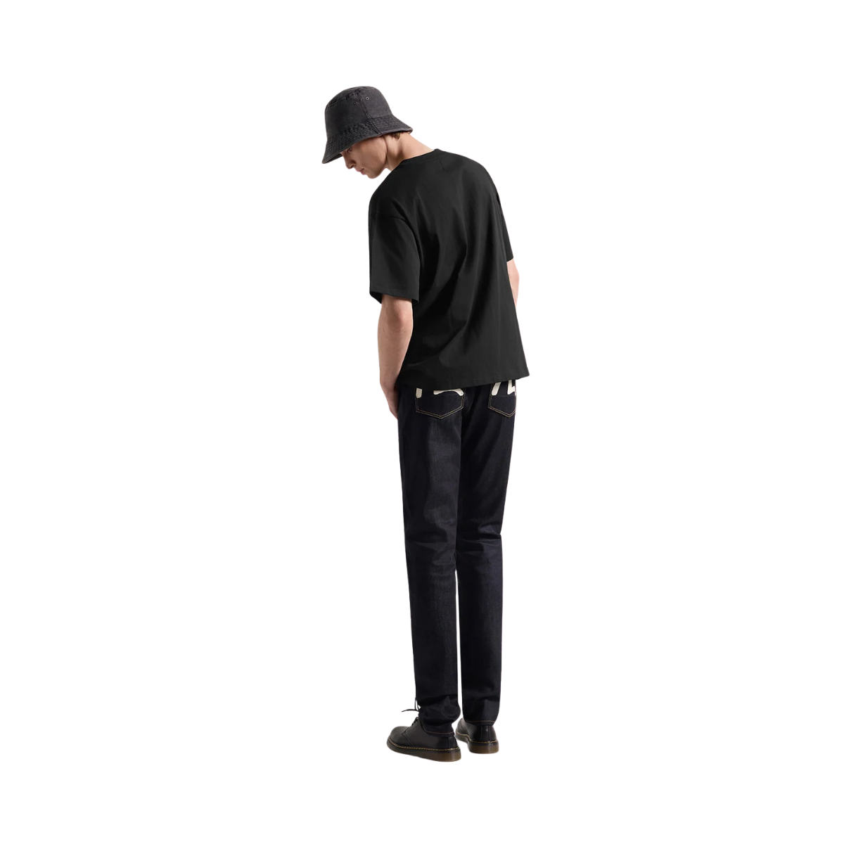 Seagull Embroidered Tee - Black