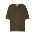 Elena Tee - Dark Khaki Green