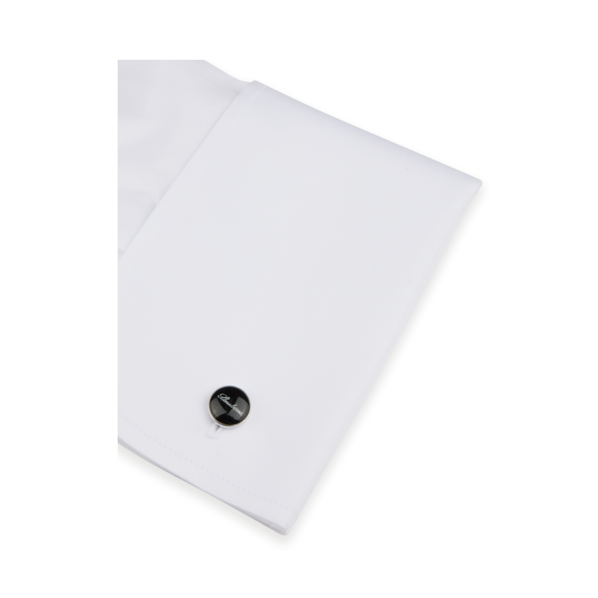 Slimline Tuxedo Shirt With French Cuff - White