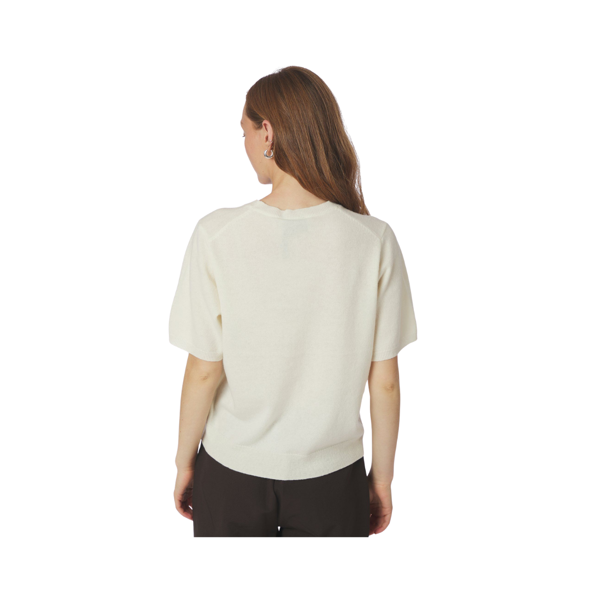Missy Knit Tee - Creme