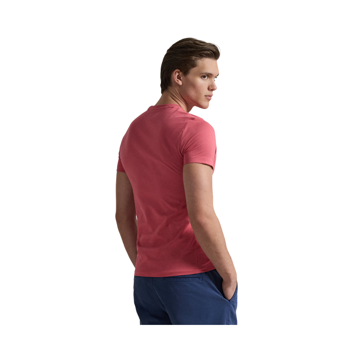 Classic Fit Crewneck T-Shirt - Red Sky